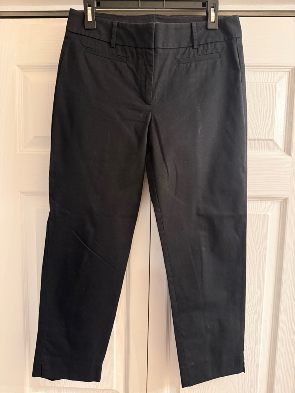 Ann Taylor Women’s Black Cropped Dress Pants - Classic Straight Fit